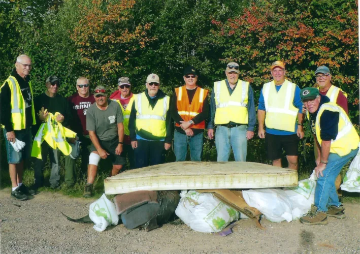 Negaunee Elks highway cleanup a success